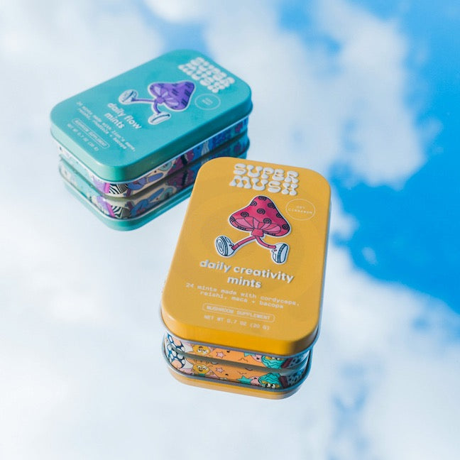 
                  
                    SUPER MUSH DAILY CREATIVITY MINTS
                  
                