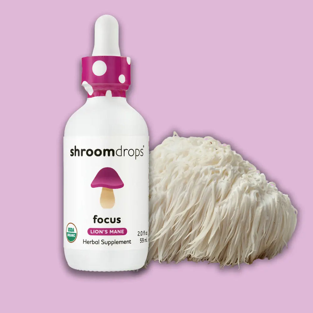 SHROOM DROPS FOCUS LIONS MANE